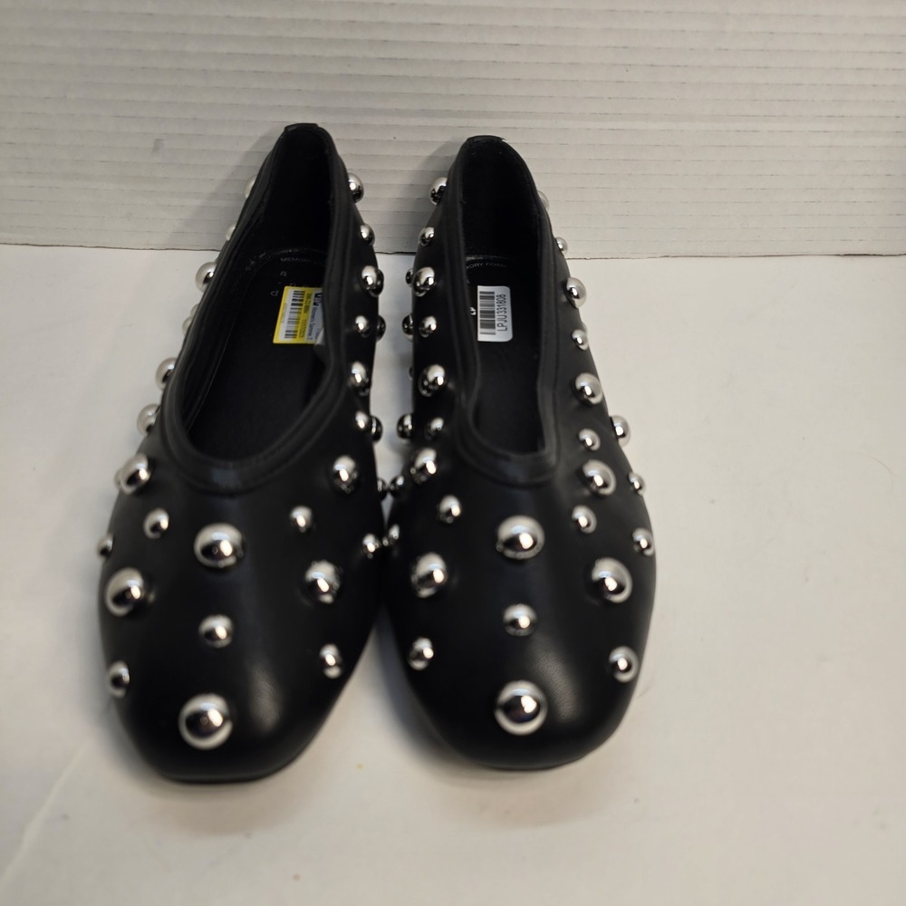 Women's‎ Sammie Studded Ballet Flats with Memory Foam Insole – A New Day Size 6